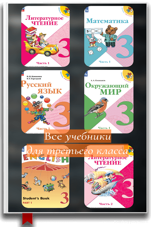 Все учебниеи для 3 класса 2025 - Лучшие школьные пособия