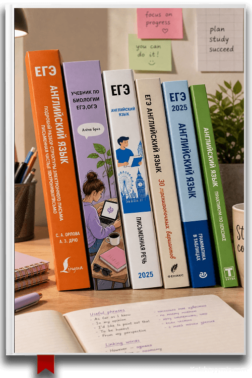 6 книг для подготовки к ЕГЭ-2026