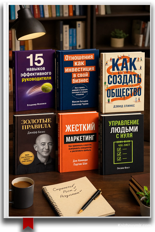 Бизнес без иллюзий: 6 книг про управление, маркетинг и связи