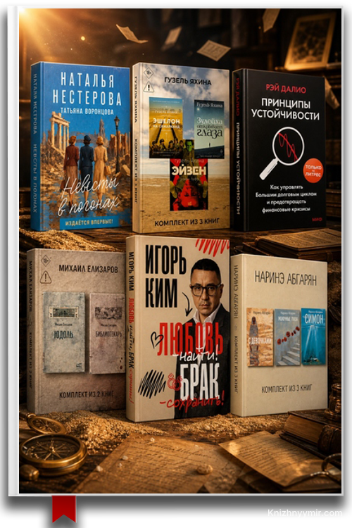 Новинки последней недели июля 2026 - сборник 16 книг