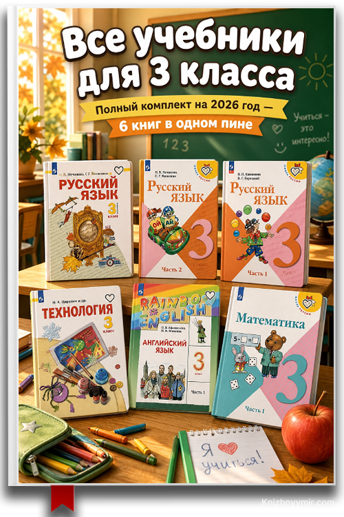 Учебники для 3 класса