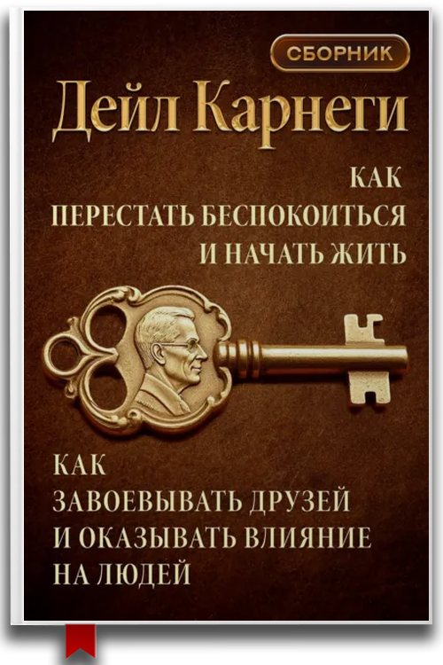 «Как перестать беспокоиться и начать жить. Как завоевывать друзей и оказывать влияние на людей. Сборник» — Дейл Карнеги