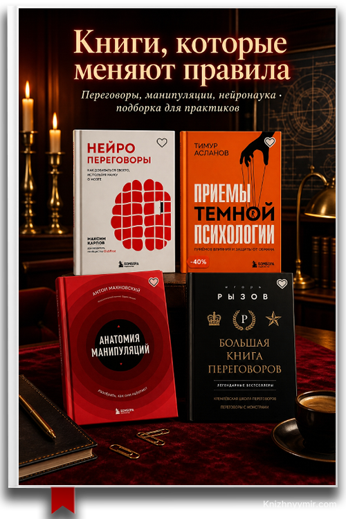 Сборник: Психология коммуникаций — 4 книги о переговорах и влиянии