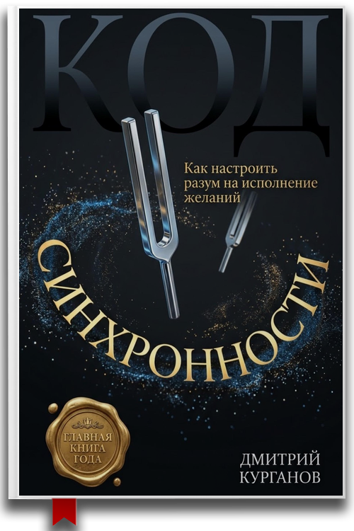 «Код синхронности: Как настроить разум на исполнение желаний» — Дмитрий Курганов — Саморазвитие